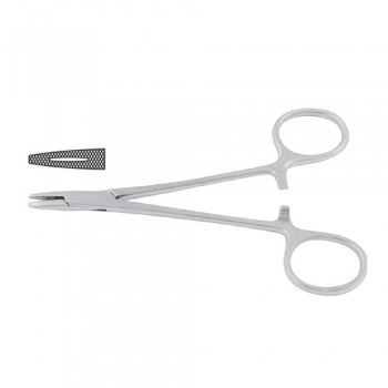 Collier Needle Holder Grooved Jaws Stainless Steel